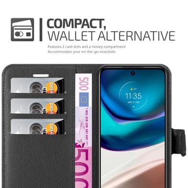 Motorola MOTO G42 Deksel Etui Case (Svart)