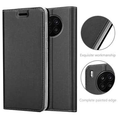 Honor 50 LITE lommebokdeksel etui (svart)