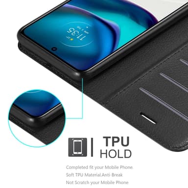 Motorola MOTO G42 Deksel Etui Case (Svart)