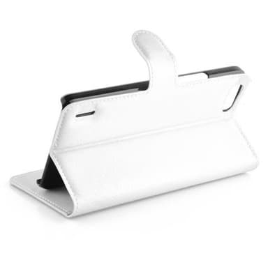 Honor 6 PLUS Deksel Etui Case (hvit)