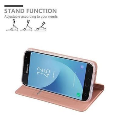 Samsung Galaxy J7 2017 lommebokdeksel etui (rosa)