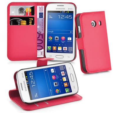Samsung Galaxy ACE STYLE Deksel Etui Case (rød)