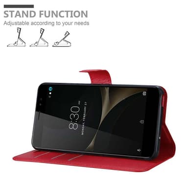 ZTE Nubia N1 LITE Deksel Etui Case (rød)