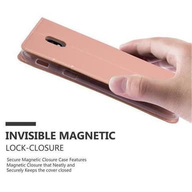 Samsung Galaxy J7 2017 lommebokdeksel etui (rosa)