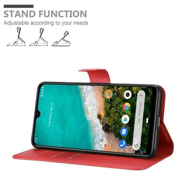 Xiaomi Mi A3 Deksel Etui Case (rød)