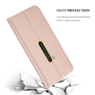 Nokia Lumia 920 lommebokdeksel etui (rosa)