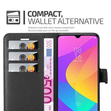 Xiaomi Mi CC9 Deksel Etui Case (svart)