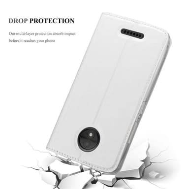 Motorola MOTO C lommebokdeksel etui (sølv)