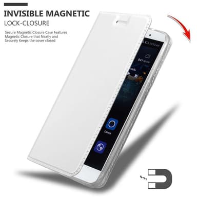 Huawei MATE S lommebokdeksel etui (sølv)