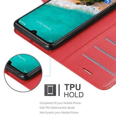 Xiaomi Mi A3 Deksel Etui Case (rød)