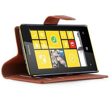 Nokia Lumia 520 / 521 Deksel Etui Case (brun)