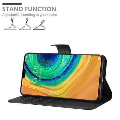Huawei MATE 30 Deksel Etui Case (svart)