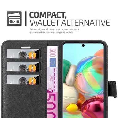 Samsung Galaxy A51 4G / M40s Deksel Etui Case (svart)