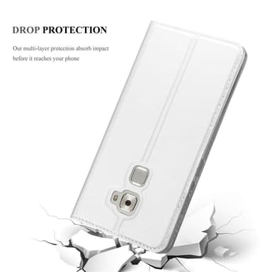 Huawei MATE S lommebokdeksel etui (sølv)
