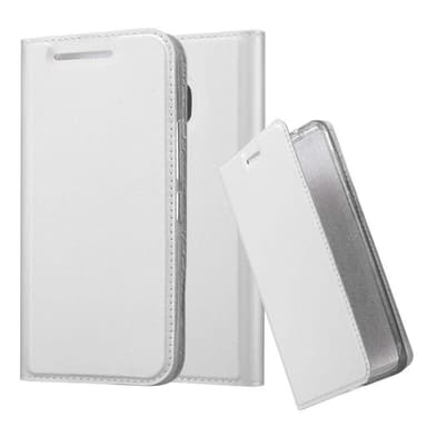 HTC ONE M9 lommebokdeksel etui (sølv)