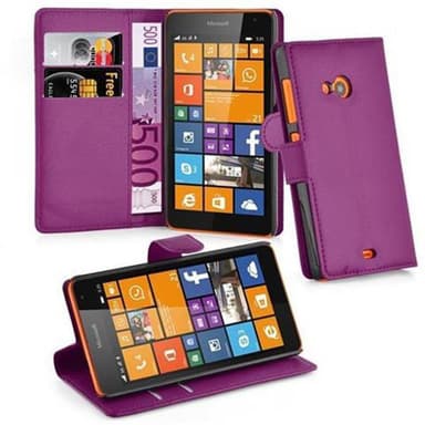 Nokia Lumia 535 Deksel Etui Case (lilla)