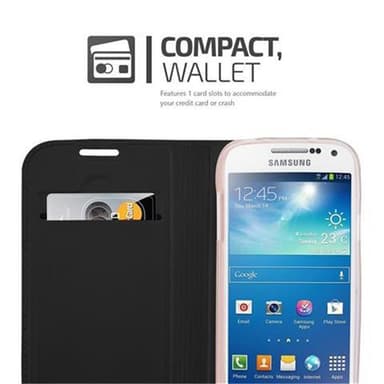 Samsung Galaxy S4 MINI lommebokdeksel etui (rosa)