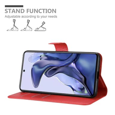 Xiaomi 11T / 11T PRO Deksel Etui Case (rød)