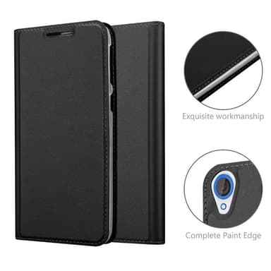 HTC Desire 820 lommebokdeksel etui (svart)