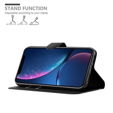 iPhone XR Deksel Etui Case (svart)