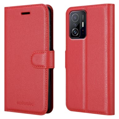Xiaomi 11T / 11T PRO Deksel Etui Case (rød)