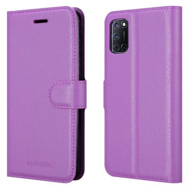 Oppo A92 Deksel Etui Case (lilla)