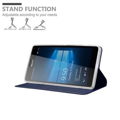 Nokia Lumia 950 XL lommebokdeksel etui (blå)