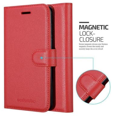 Honor 9X Deksel Etui Case (rød)