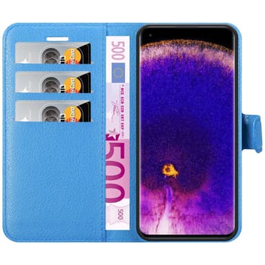 Oppo FIND X5 PRO Deksel Etui Case (blå)
