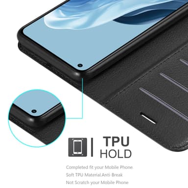 Realme 7 5G Deksel Etui Case (svart)