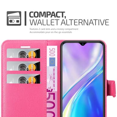 Realme X2 / XT / Oppo K5 Deksel Etui Case (rosa)