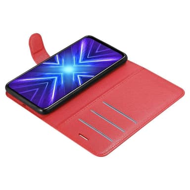 Honor 9X Deksel Etui Case (rød)