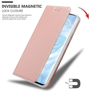 Huawei P30 PRO lommebokdeksel etui (rosa)