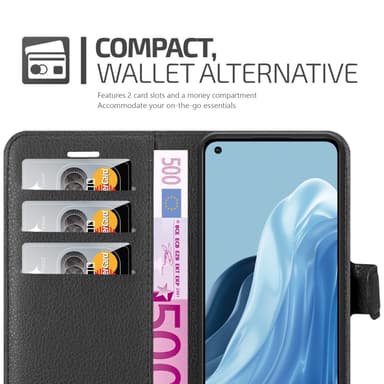 Realme 7 5G Deksel Etui Case (svart)