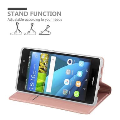 Huawei P8 LITE 2015 lommebokdeksel etui (rosa)
