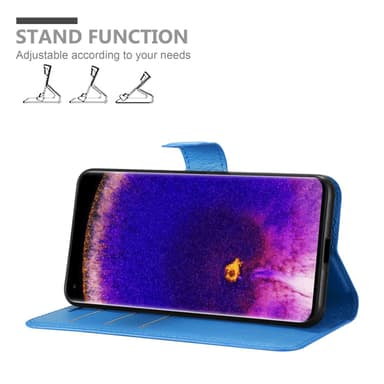 Oppo FIND X5 PRO Deksel Etui Case (blå)