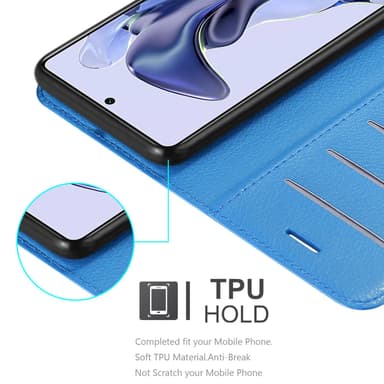 Xiaomi 11T / 11T PRO Deksel Etui Case (blå)