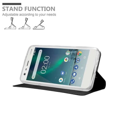 Nokia 2 2017 lommebokdeksel etui (svart)