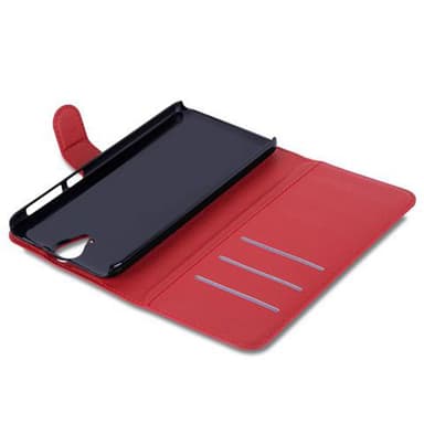 HTC ONE E9 PLUS Deksel Etui Case (rød)