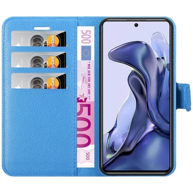 Xiaomi 11T / 11T PRO Deksel Etui Case (blå)
