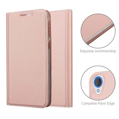 HTC Desire 820 lommebokdeksel etui (rosa)