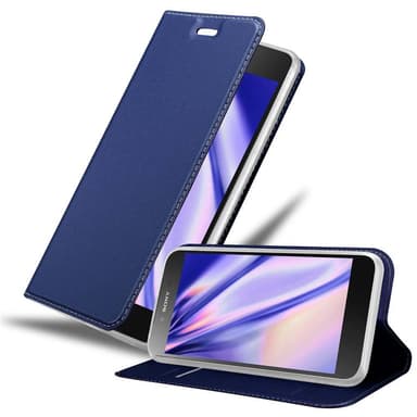 Sony Xperia Z5 PREMIUM lommebokdeksel etui (blå)