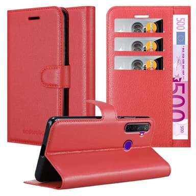 Realme 5 / 5i / 6i / C3 Deksel Etui Case (rød)