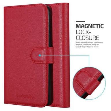 LG K10 2016 Deksel Etui Case (rød)
