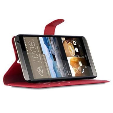 HTC ONE E9 PLUS Deksel Etui Case (rød)