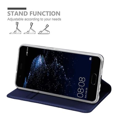 Huawei P10 lommebokdeksel etui (blå)