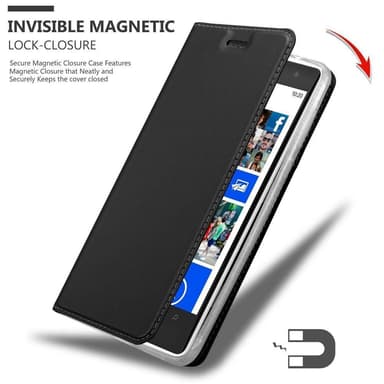 Nokia Lumia 1020 lommebokdeksel etui (svart)