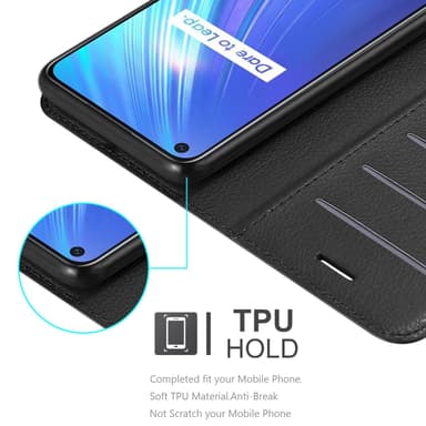 Realme 6 4G / 6s Deksel Etui Case (svart)