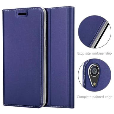 Sony Xperia Z5 PREMIUM lommebokdeksel etui (blå)