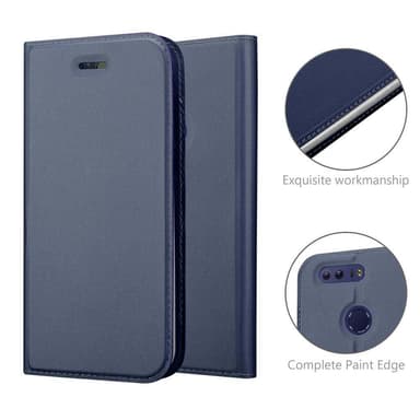 Honor 8 / 8 PREMIUM lommebokdeksel etui (blå)